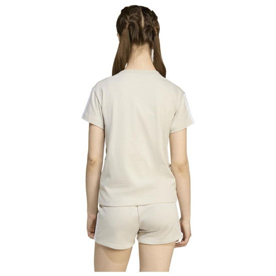 Adidas Παιδική κοντομάνικη μπλούζα Essentials 3-Stripes Cotton Tee